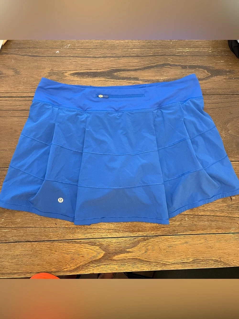 Lululemon Pace Rival Blue Skort Womens size 12 - Picture 2 of 4